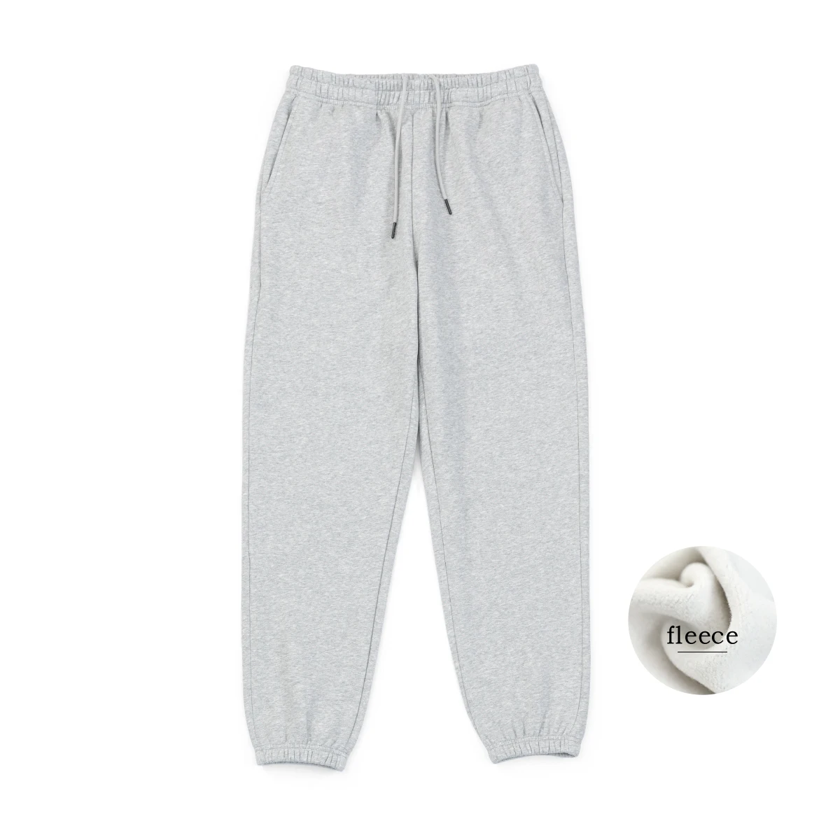 SIM 2024 Winter New Warm Fleece Jogger Pants Men Drawstring  Loose Track Trouser - £64.44 GBP