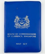 1970 Singapore Excellent État Kit En Hors-Circulation W / Bleu Pochette Et - $2,018.02 MXN