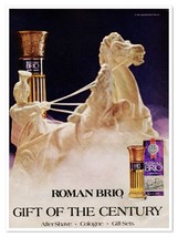 Roman Brio After Shave Gift of the Century Vintage 1972 Full-Page Magazi... - $9.70