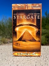 Stargate starring Kurt Russell - James Spader (VHS, Ultimate Edit - Dire... - £3.89 GBP