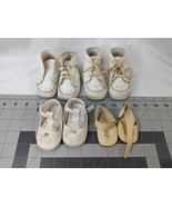 Vintage Infant Doll Shoe Lot Size 0 1 2 - $24.95