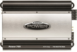Jensen Power760 4-Channel Amplifier, 60 Watts RMS Power - £110.68 GBP