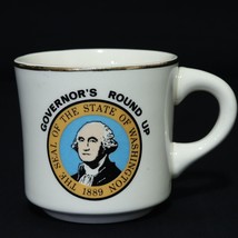 Boy Scouts VTG BSA Mug Governor&#39;s Round Up Seal of the State of Washingt... - £21.04 GBP