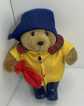 Vintage 2001 Paddington Bear Rainy Day Collection #32868 7.5” Umbrella B... - £9.02 GBP