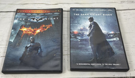 The Dark Knight / The Dark Knight Rises 2-Movie DVD Lot - £3.09 GBP