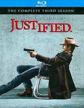 Justified: The Complete Third Season (Blu-ray Disc, 2012, 3-Disc New FREE SHIP - £7.00 GBP