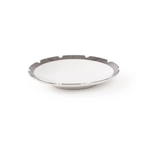 DIESEL LIVING X SELETTI Dessert Plate Machine Collection White Diameter 8&#39;&#39; - $36.43