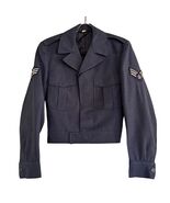 Vintage 1951 USAF Blue Ike Eisenhower Jacket Size 37L 100% Wool Korean War - $1,560.68 MXN