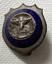 aAntique LC SMITH &amp; BROS TYPEWRITER AWARD PIN A0051 - $14.80