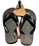 havaianas top flip flops black little kids 13C/1Y - NWT - €7,96 EUR
