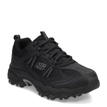 SKECHERS STAMINA AT UPPER STITCH MEN&#39;S SHOES NEW 237527/BBK - $59.99