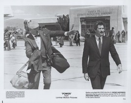 Power 1986 8x10 original photo Gene Hackman Richard Gere at Santa Fe Airport - $29.99