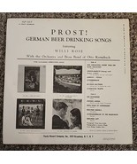 Prost! German Beer Drinking Songs LP Willi Rose Otto Kermbach Fiesta FLP... - £15.09 GBP