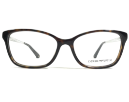 Emporio Armani Eyeglasses Frames EA 3026 5026 Tortoise Silver Cat Eye 52-15-140 - £48.39 GBP