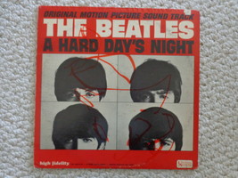 A HARD DAY’S NIGHT by THE BEATLES LP (#2055) UAL 3366, 1964. RARE!  - $84.99