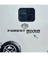 2020 Forest River Grand Surveyor 253RLS Camper RV REAR Decal 1PC OEM New... - $2,945.02 MXN