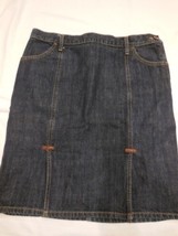 Women&#39;s Size 6 Gap Denim Jeans Skirt  w 32 L21 - £10.83 GBP