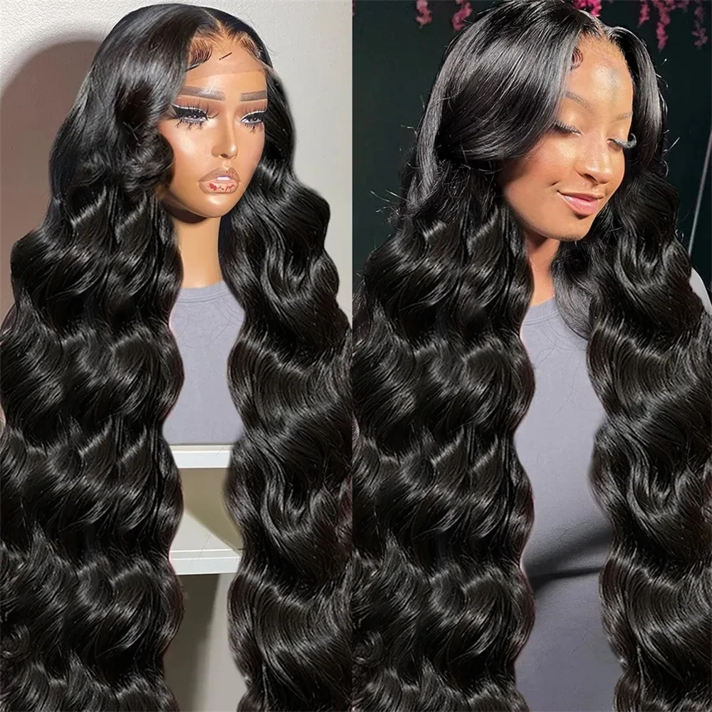 Body Wave Lace Front Human Hair Wigs 13X4 13X6 Lace Frontal Wigs For Black Wom - £48.95 GBP+