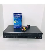 JVC HR-XVC14BUS DVD VCR VHS HI-FI COMBO RECORDER PLAYER Tested / Working - $54.40