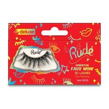 RUDE Essential Faux Mink Deluxe 3D Lashes Idol - $4.16