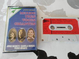 Mexico Tres Voces Gigantes Cinta Tape Cassette 1977 Spanish Ed Movieplay... - $14.80