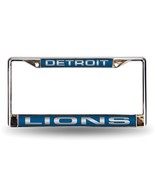 NFL Detroit Lions Laser Chrome Acrylic License Plate Frame - $41.01 CAD