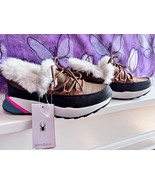 NWT Spyder shoes Brown Aggie woman  sz. 6.5 gold/blk - $50.00
