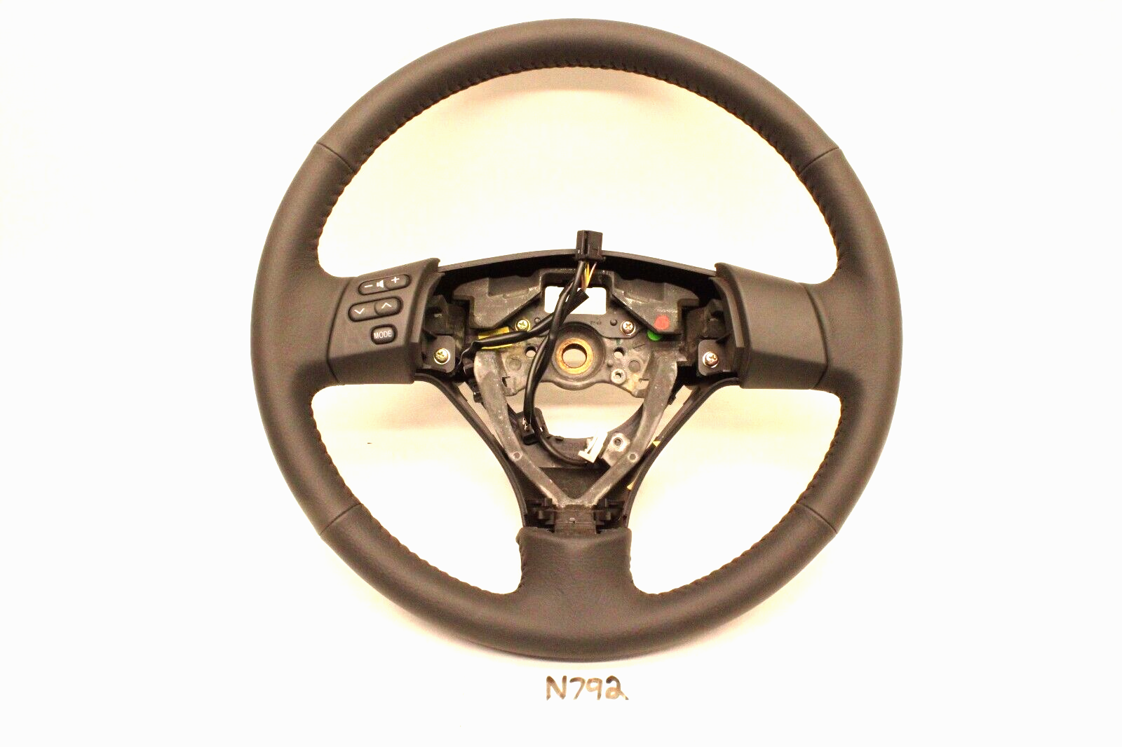 Primary image for New OEM Steering Wheel Toyota Camry Lexus ES GS 2005-2007 black Leather indents