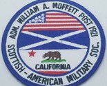 Non Usato Toppa Sams Scozzese Americana Militare Soc William Un Moffett ... - $18.38