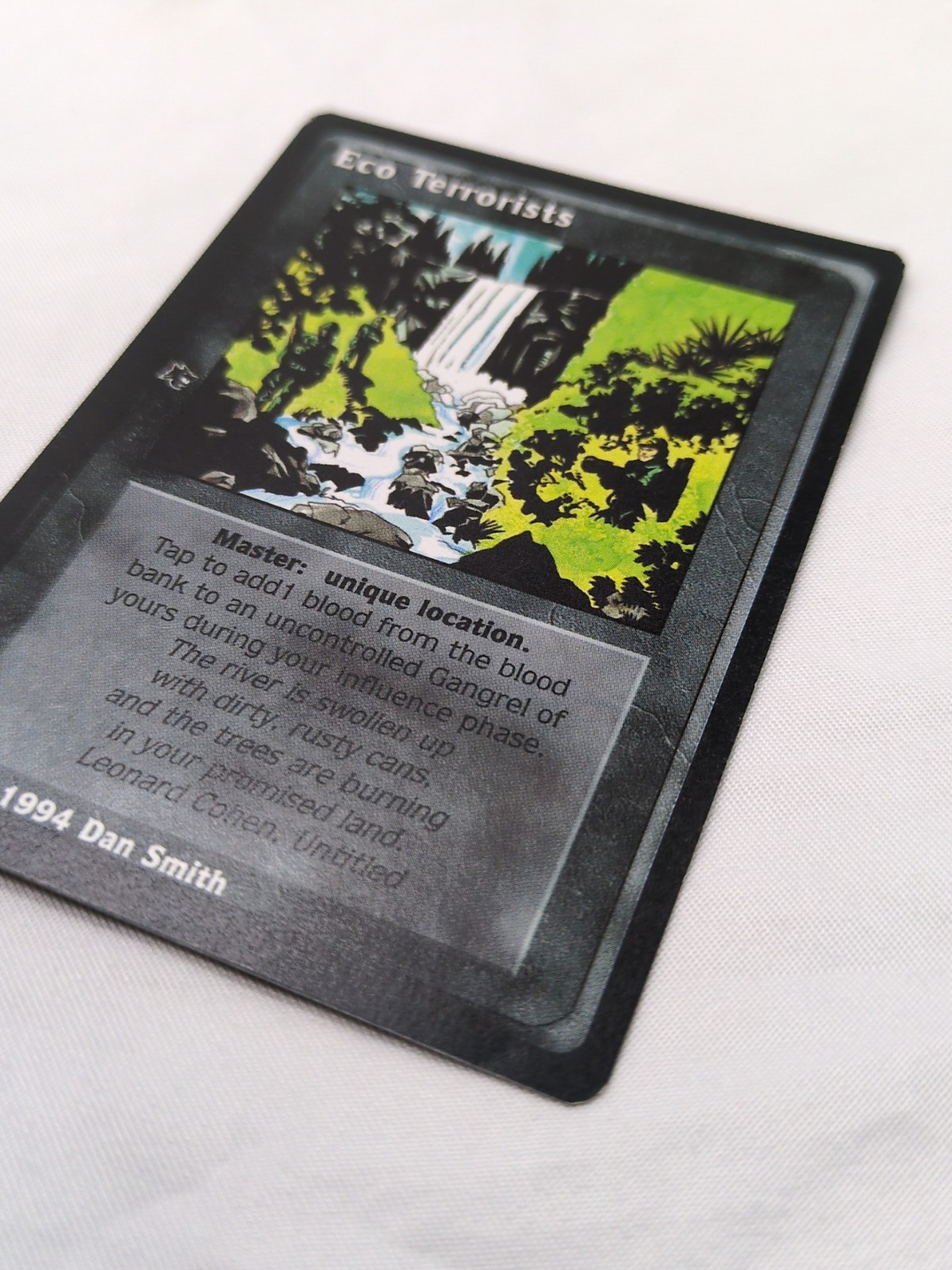 Eco Terrorists Jyhad Vampire The Eternal Struggle Rare Card Item image 4