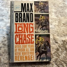 The Long Chase Western Paperback Book by Max Brand from Pocket Books 1962 - £18.40 GBP