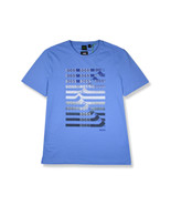 Hugo Boss Mens Bright Blue Wave Graphic Teoonic Tee Shirt, X-Large XL HB... - £43.00 GBP