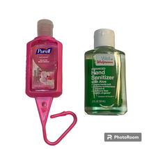 Advanced Hand Sanitizer Aloe 2 fl oz or Blushing Pink Orchid 1 fl oz Travel Size - £5.40 GBP