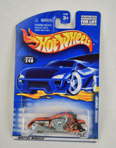 Hot Wheels 2000 Scorchin Scooter Motorcycle Racer 240 29296 1911 New - $5.32