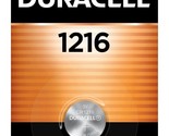 Duracell CR1216 3V Lithium Battery, 1 Count Pack, Lithium Coin Battery f... - £4.77 GBP+