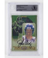 John Elway Signed Slabbed 2000 Donruss Pen Pals Football Card Beckett COA - $148.49