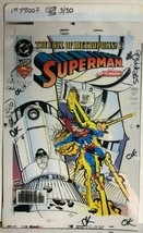SUPERMAN #91 DC Comics (1994) cover art acetate color separation page  - £77.86 GBP