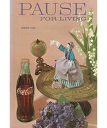 Pause for Living Spring 1963 Vintage Coca Cola Booklet Parties Iberian More - £7.07 GBP