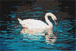 Pepita Needlepoint kit: Swan Ripples, 12&quot; x 8&quot; - £68.67 GBP+