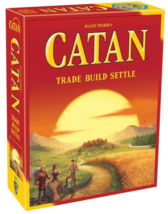 The Settlers Of Catan Trade Build Settle Board Game + 5-6 Player Expansi... - £64.44 GBP