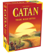 The Settlers Of Catan Trade Build Settle Board Game + 5-6 Player Expansi... - £65.39 GBP