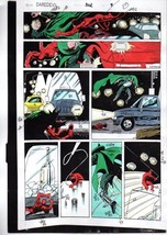 Original 1992 Daredevil 302 color guide art page, Vintage Marvel Product... - $44.63