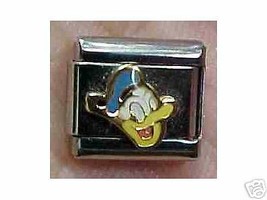 Auth Disney Donald Duck Italian Charm Charms New - £4.49 GBP