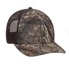 Otto Cap Mossy Oak Snapback Camo Camouflage 6 Panel Trucker Low Profile MO239 - £10.43 GBP