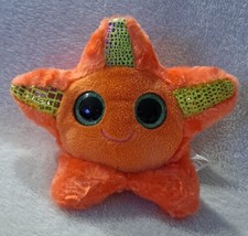 Aurora Yoo-hoo And Friends Super Cute Orange Starfish Glitter Eyes Plush EPOC  - $8.99