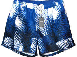 Hugo Boss Blue White Men&#39;s Swim Shorts Beach Athletic Size 2XL - $74.48