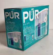 PUR Plus 30 Cup Large Water Pitcher Lead And Chlorine Filter Dispenser - Clear - £26.72 GBP