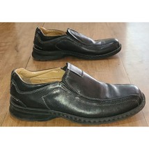 Men&#39;s Dockers Shoe Leather Slip-On Loafer Black Casual Dress Size 8.5M 90-29034 - £15.01 GBP