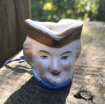 vintage Toby style 1.75&quot; Mini Mug George Washington? made in Japan ceramic as is - £13.51 GBP
