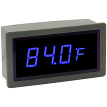 Sure Me-Tm32123 Blue Led Temperature Display Internal &amp; External Sensor - £29.29 GBP